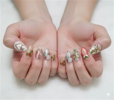 Lås opp The Magic: Winter Christmas Press-On Nails Are Here!